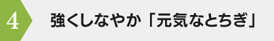 4・強くしなやか「元気なとちぎ」